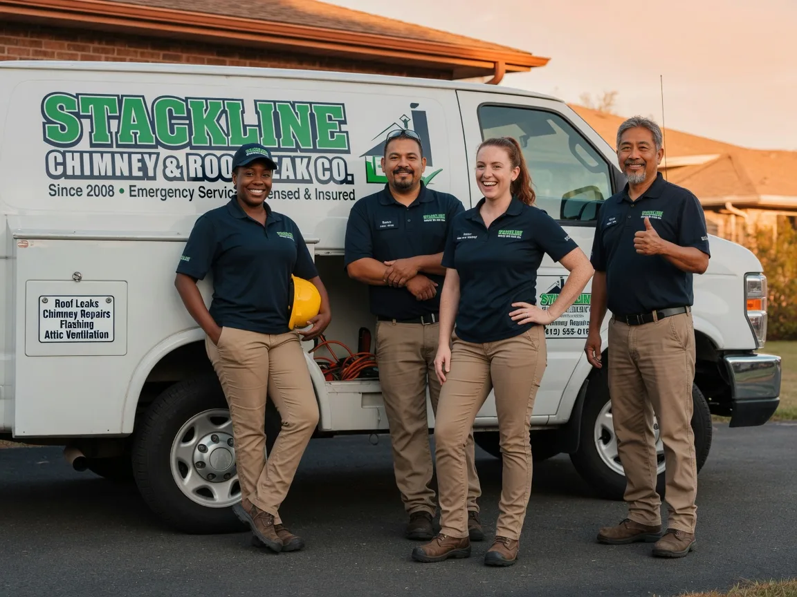 Chimney flashing repair company in Kinston, NC
